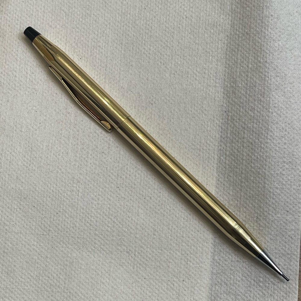 Cross vint 12k gold plated pencil used.
